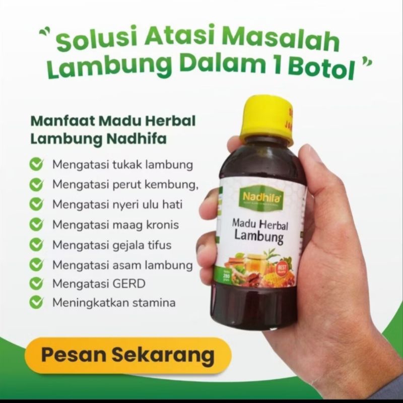 

Nadhila Madu Herbal Lambung Nadhifa