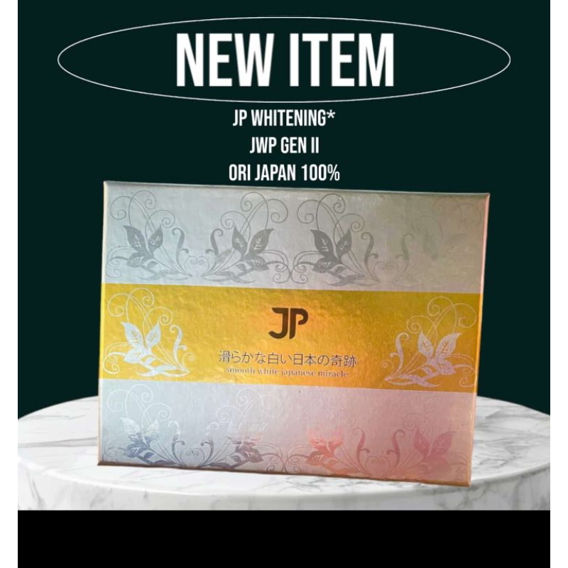 NEW JP WHITENING FROM JAPAN #JP#JWP JAPAN HIGT PREMIUM infus whitening untuk 1x pemakaian