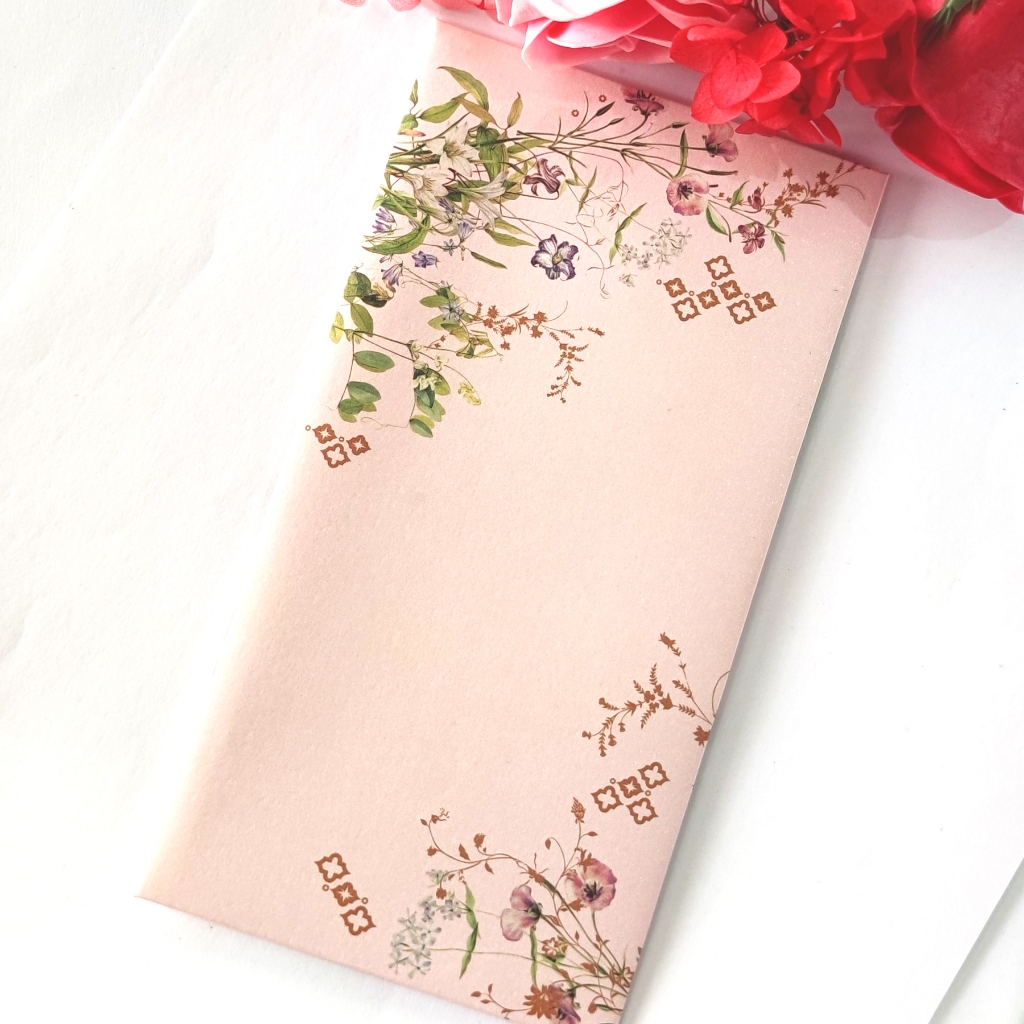 

Amplop Uang Angpao Premium Soft Pink Flower | Amplop Panjang Soft Pastel Color Aesthetic | Amplop Lebaran | Angpao Imlek | Amplop Nikah Kondangan