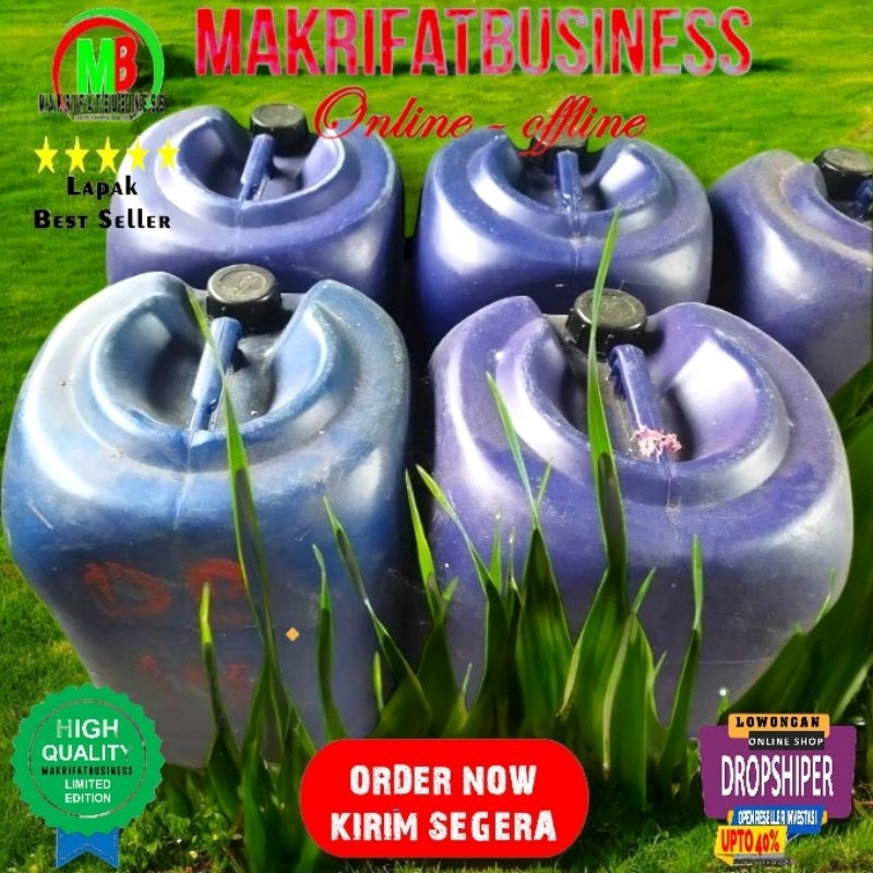 

MAKRIFATBUSINESS 30 Kg MOLASE 100% MURNI TETES TEBU ASLI