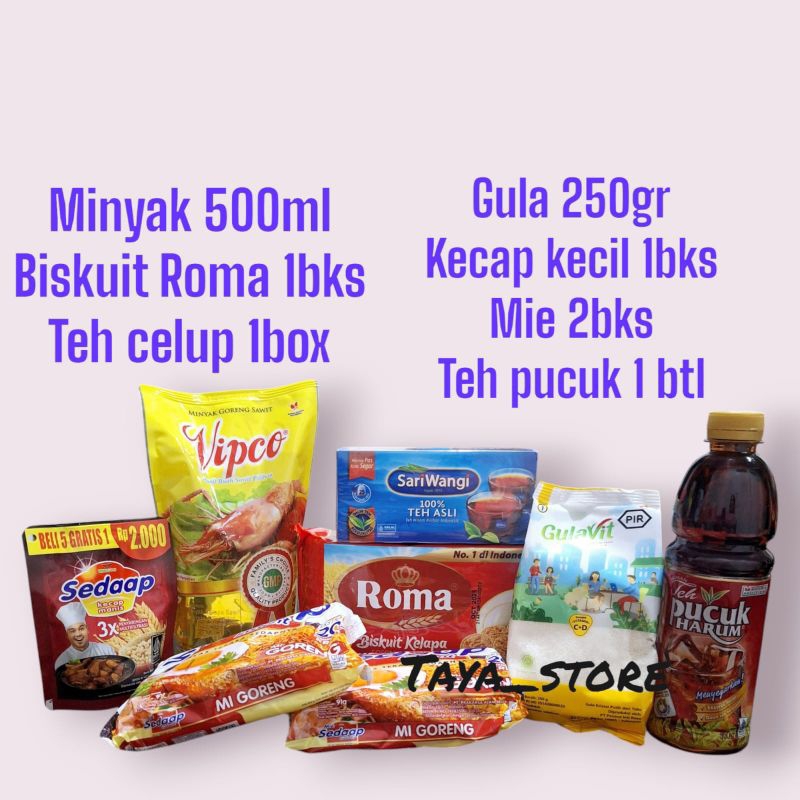 Paket Sembako Hidangan / Paket Sembako Hajatan