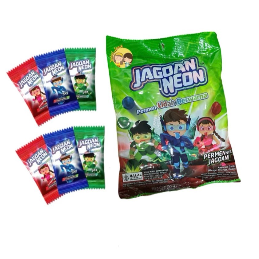 

PERMEN JAGOAN NEON ISI 30PCS