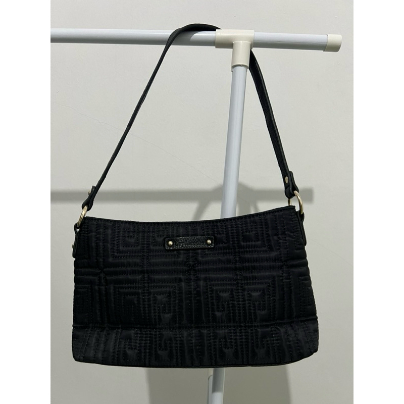 guy laroche shoulder bag wanita tas ketek hitam shoulderbag bahu