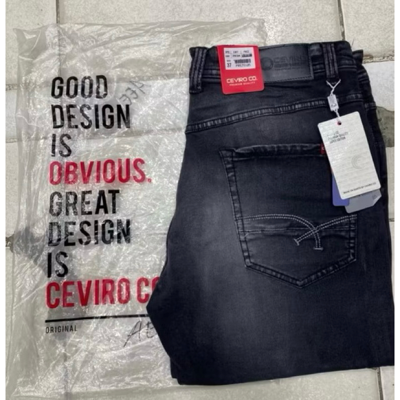 CEVIRO CO STRETCH  DENIM SOFF JEANS.