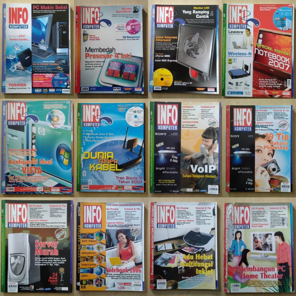 Majalah INFO KOMPUTER & CHIP | Edisi 2006 - 2007