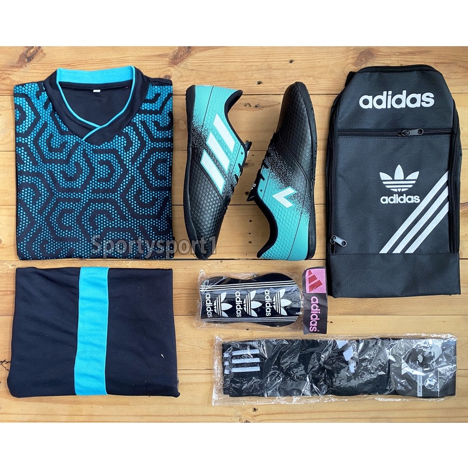 Diskon Viral  PAKET SUPER BUNDLING 5 SEPATU FUTSAL Beli Sepatu Futsal ADIDAS Predator Copa X Techfit