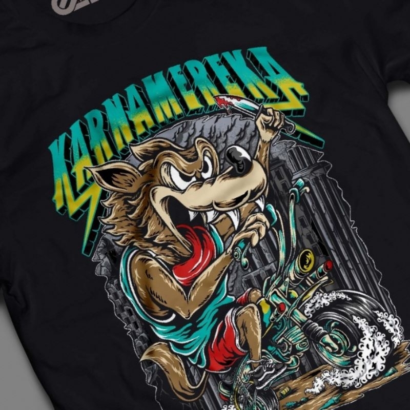 T-Shirt Band Karna Mereka Artwork 3 | Kaos Unisex