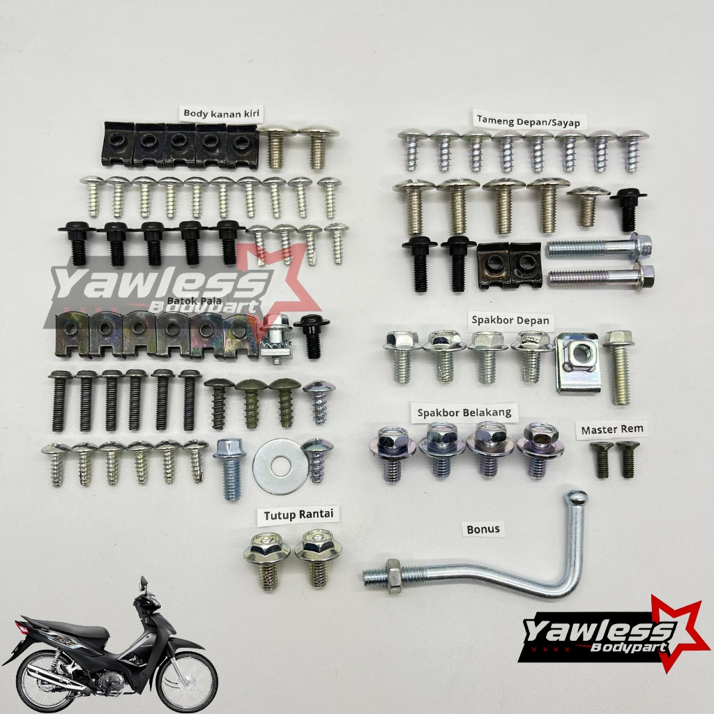 Baut Supra Fit new Full set