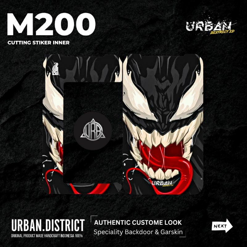 

M200 Cutting Stiker / Sticker Detail Cutting Presisi Art Series by URBAN DISTRICT