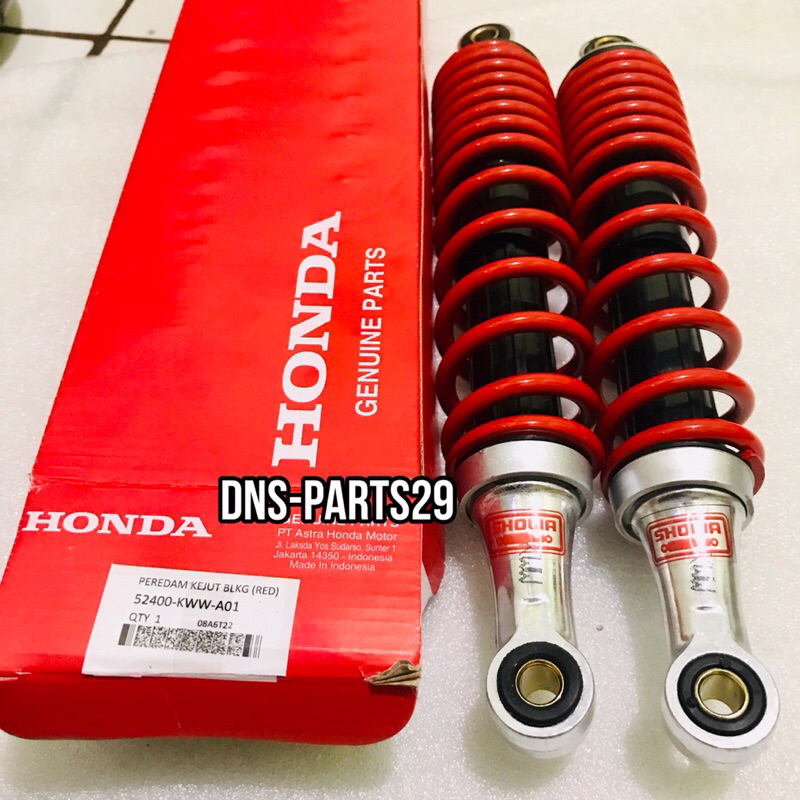 SHOCKBREKER BELAKANG KWW/KWB BLADE NEW/BLADE NEW FI 125/SUPRA X 125/KHARISMA/SUPRA X 125 ORI SHOWA
