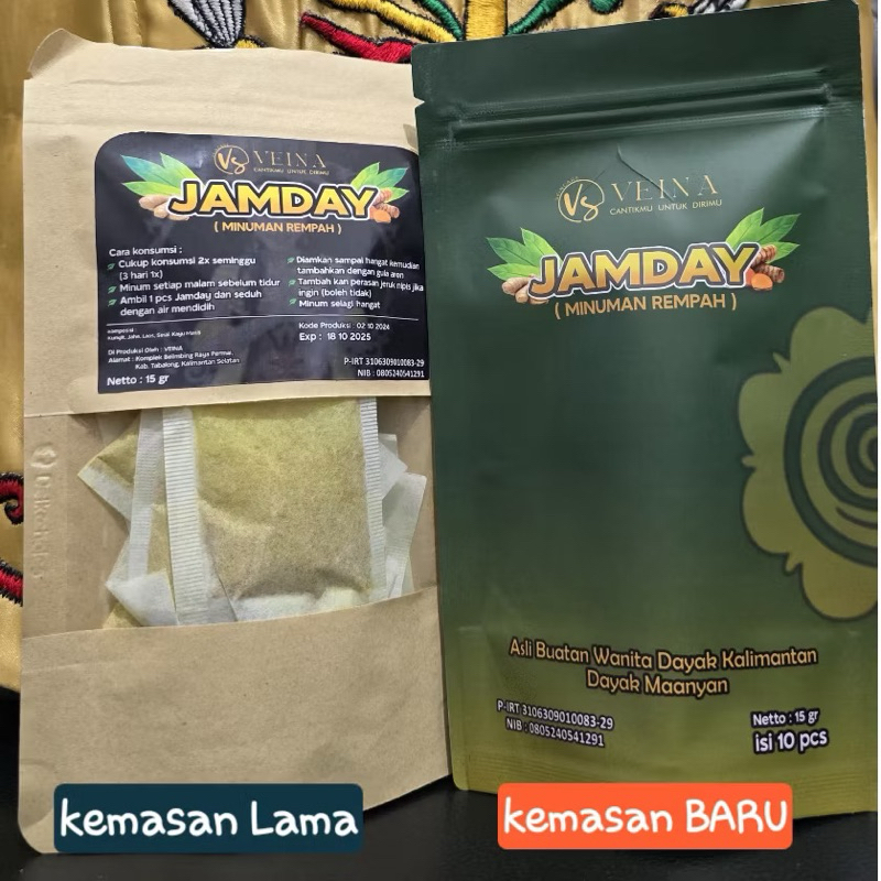 

VIENA Jamday jamu dayak viena khas kalimantan