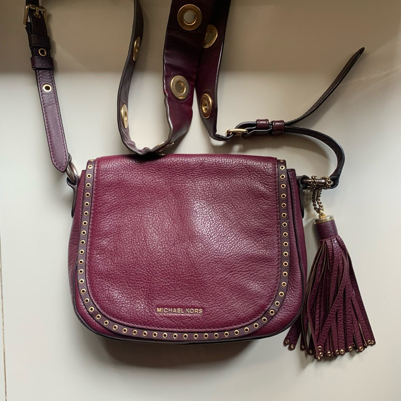 Michael Kors Brooklyn Burgundy