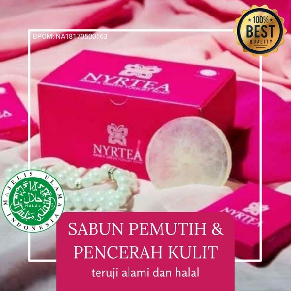 NYRTEA SKINCARE ORIGINAL SABUN SUNSCREEN NIGHT CREAM SERUM