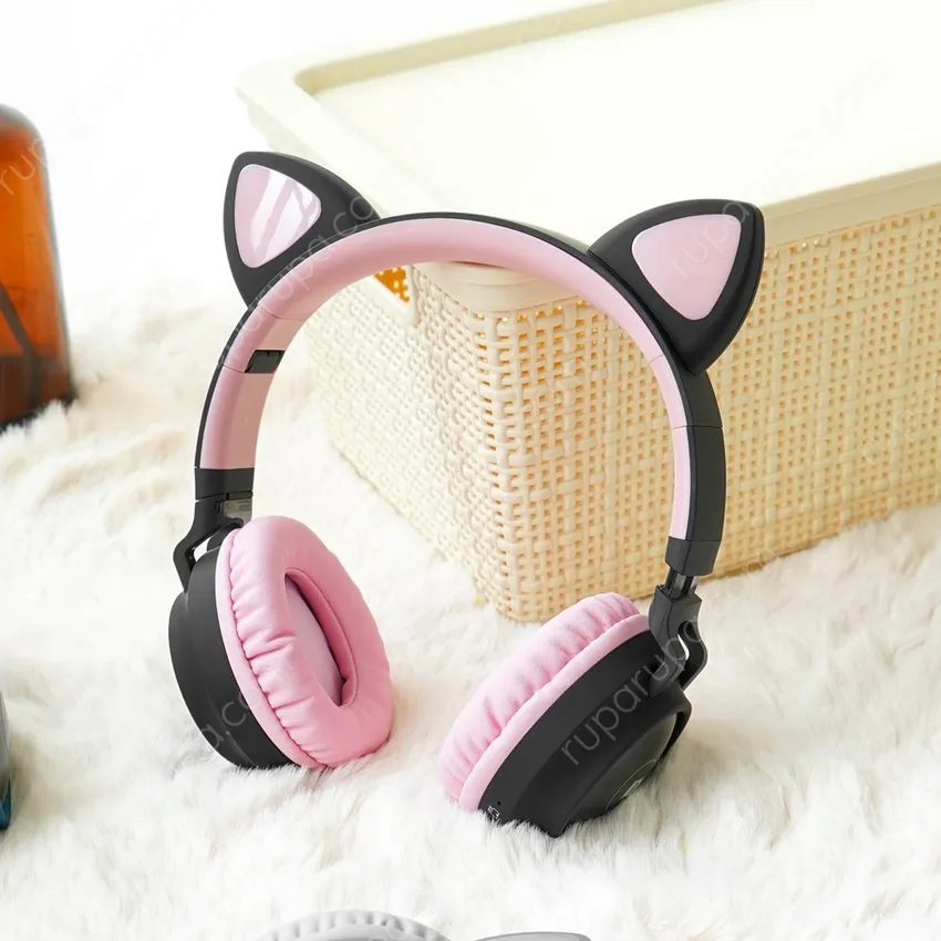 Ataru Headphone Bluetooth Bt028c - Abu Hitam Biru Ungu