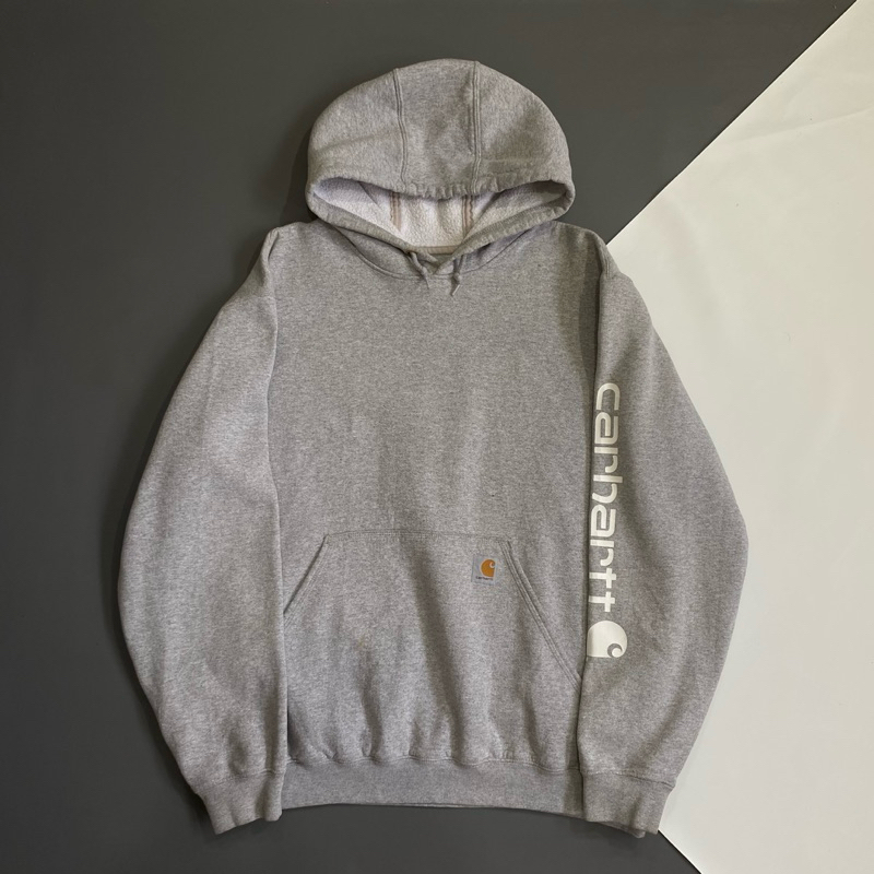 hoodie carhartt spellout