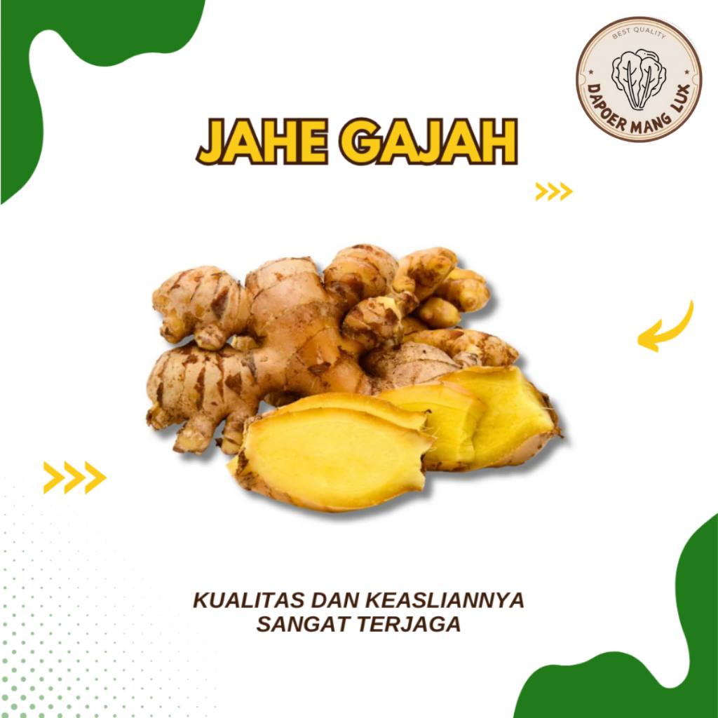 

JAHE GAJAH 500 GRAM DAN 1 KG BEST QUALITY