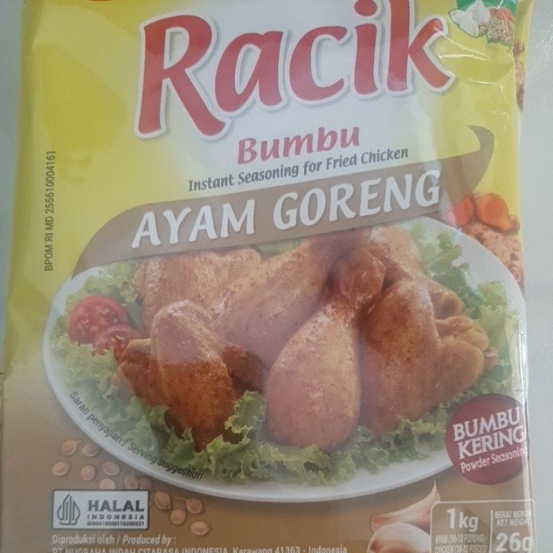 

Racik Bumbu Kering Ayam Goreng