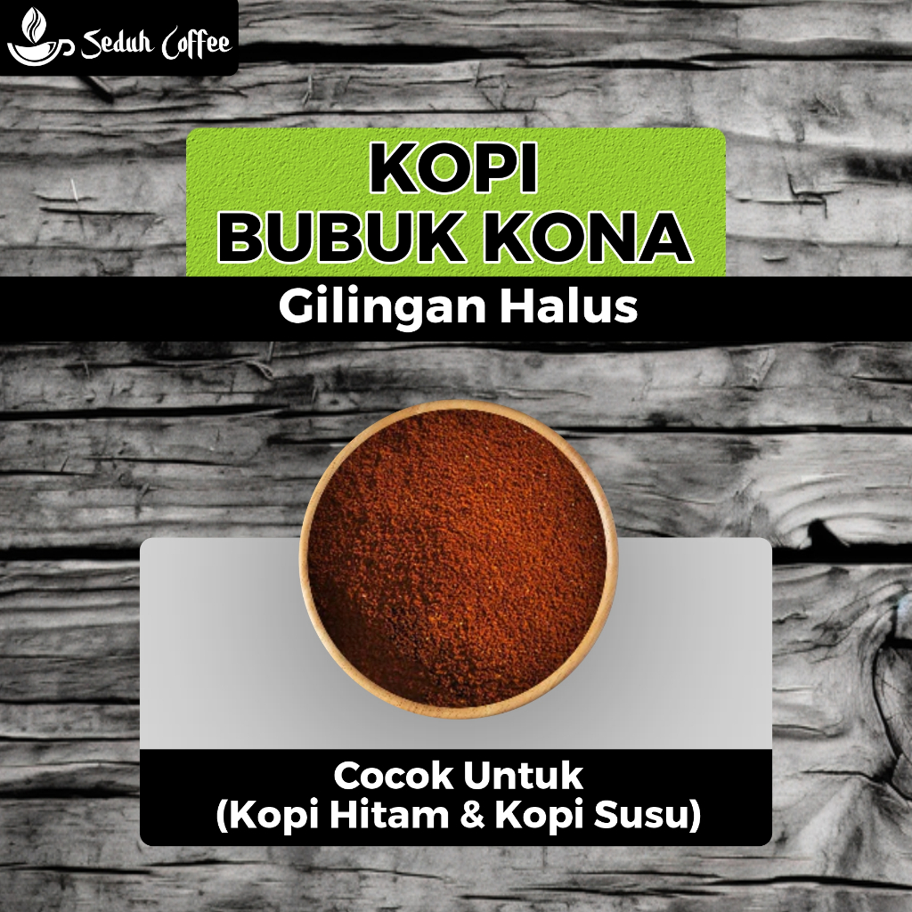 

SEDUH- Bubuk kopi bubuk kona premium 500gr