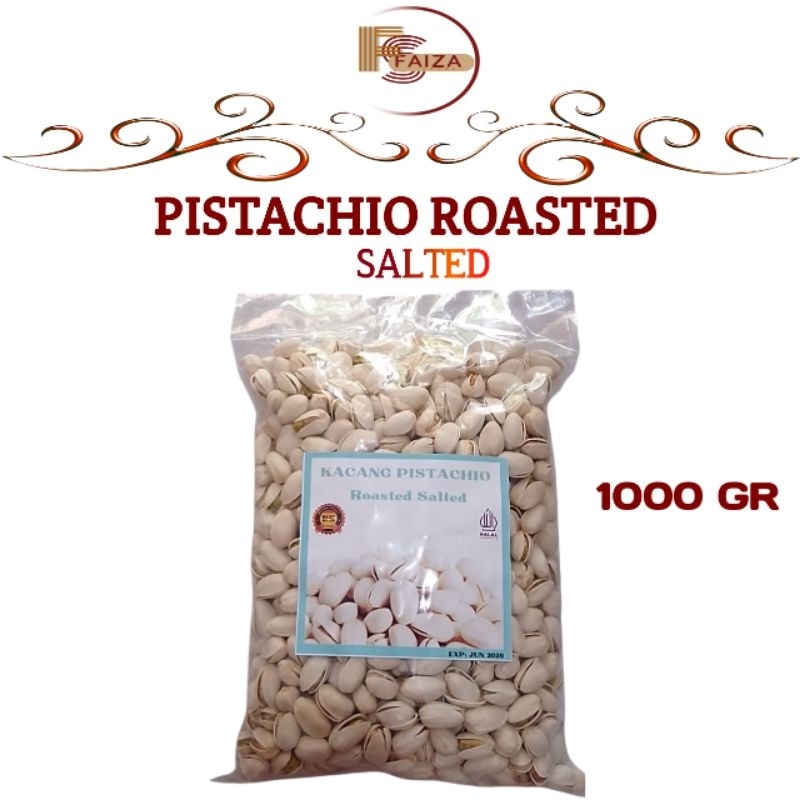 

Kacang Pistachio Roasted Salted 1 Kg Gurih Renyah