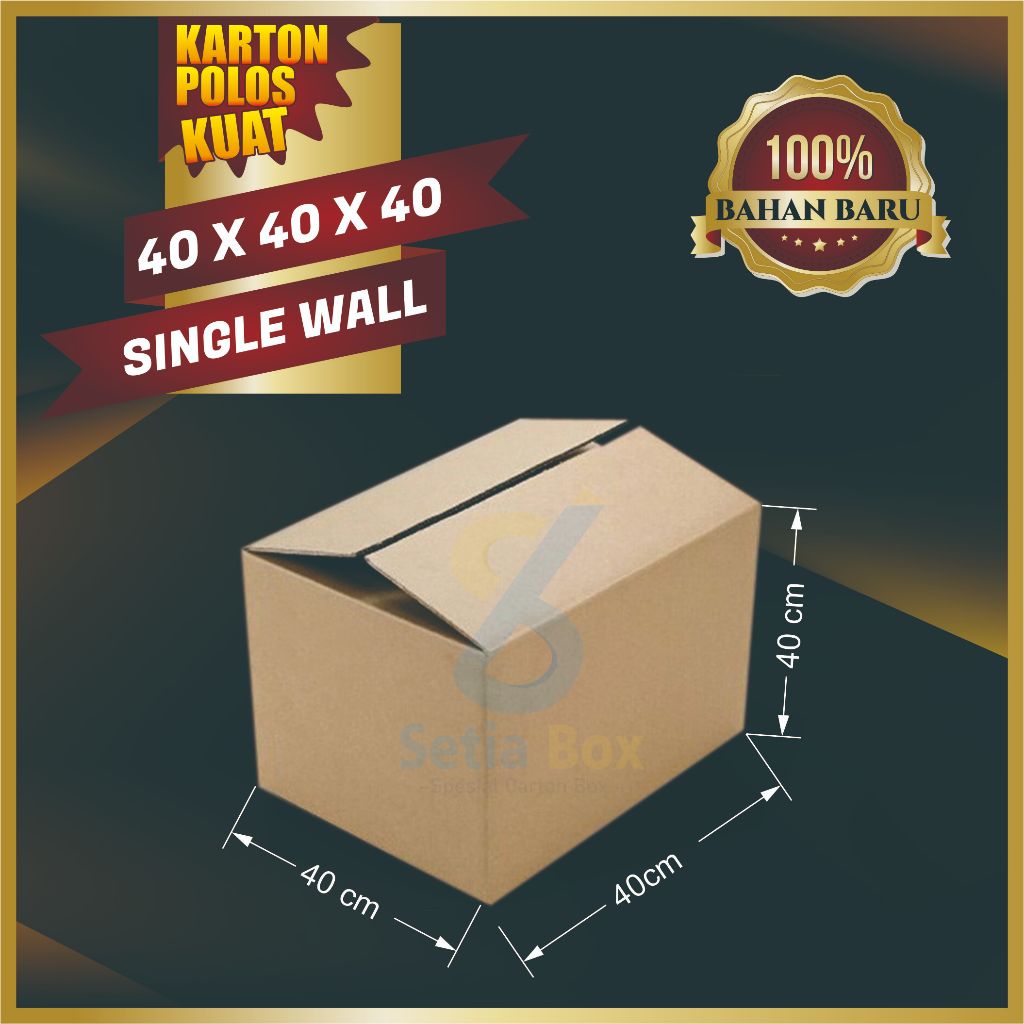 

Kardus packing uk. 40 x 40 x 40 cm | karton besar | kardus packing besar | kardus murah | pusat karton semarang |toko online semarang