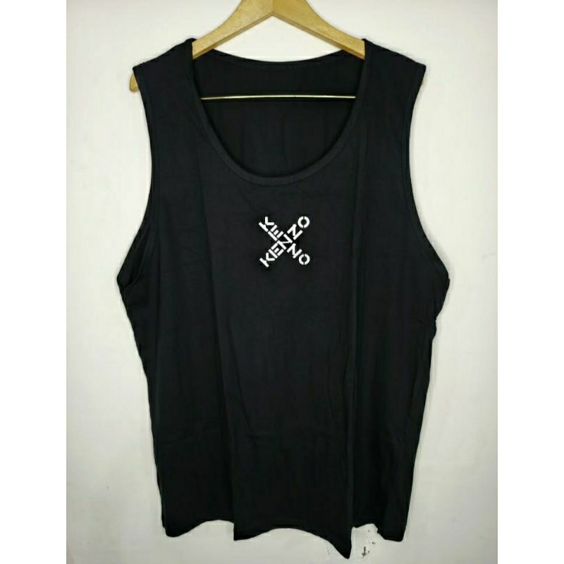 KAOS SINGLET JUMBO PRIA DAN WANITA 2XL 3XL 4XL 5XL KATUN