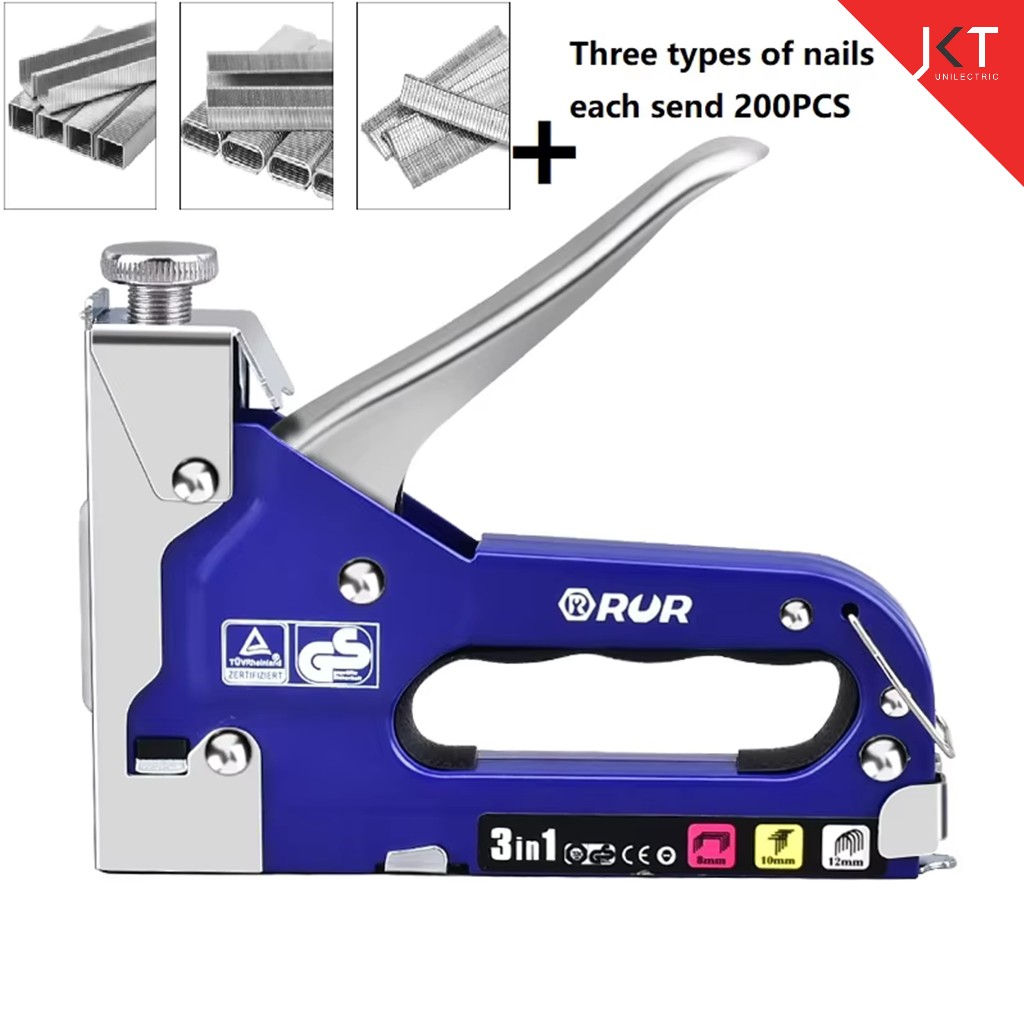 

Staples Tembak 3 in 1 Staple Gun Machine Multi Purpose Nailing Tools