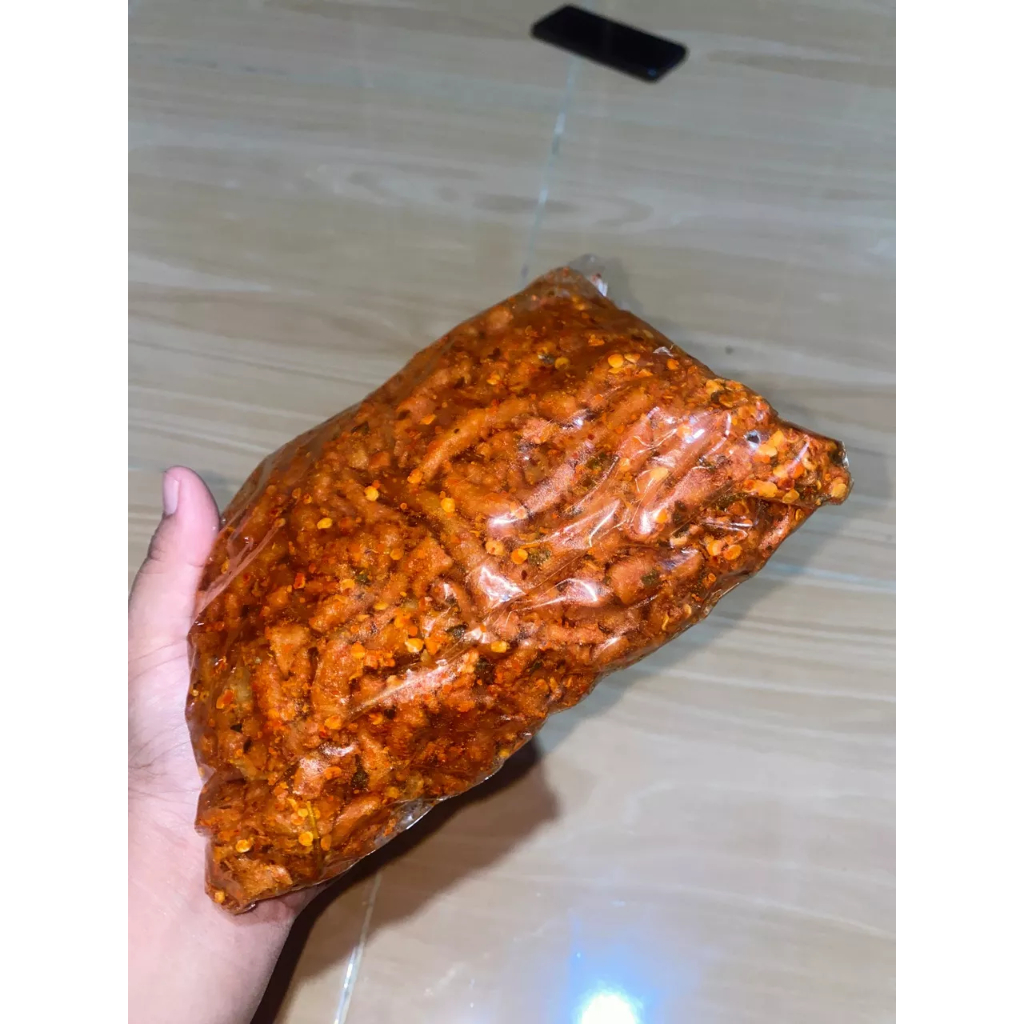

cemilan viral usus crispy