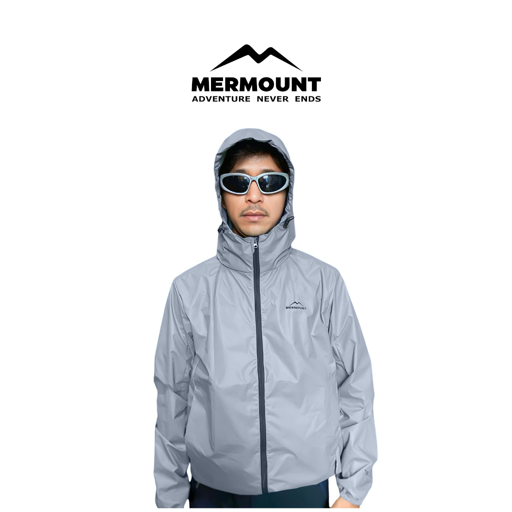 MERMOUNT JACKET TYPHOON / ULTRALIGHT / WATERPROOF / RUNNING / LARI / OLAHRAGA