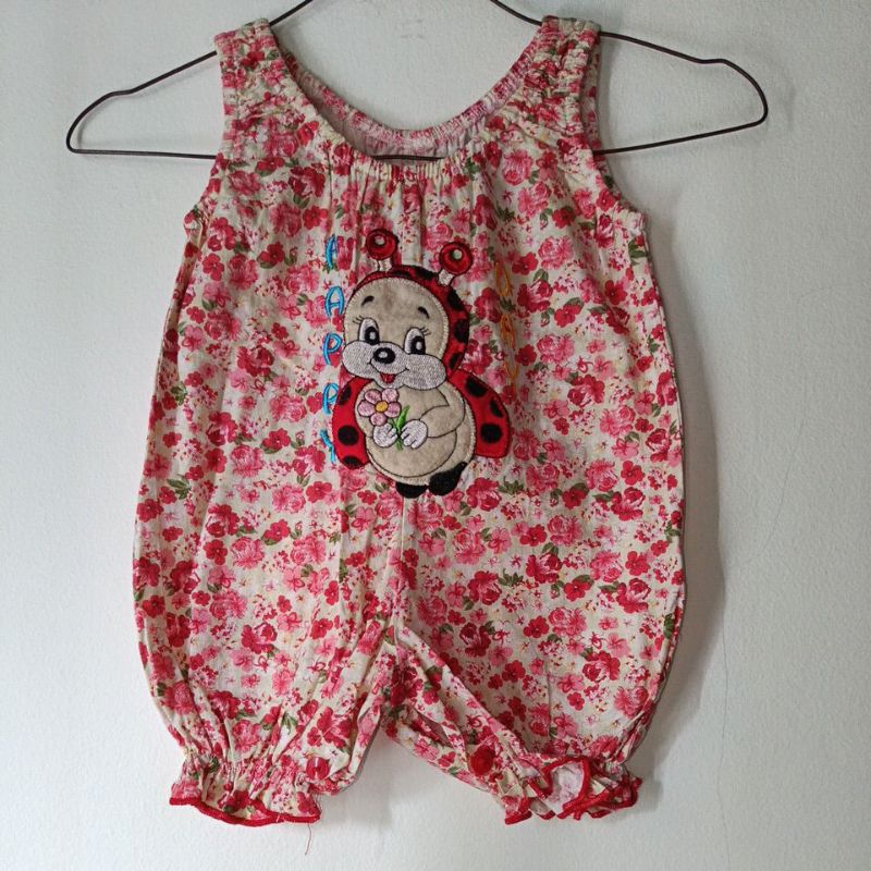Baju anak perempuan motif bunga