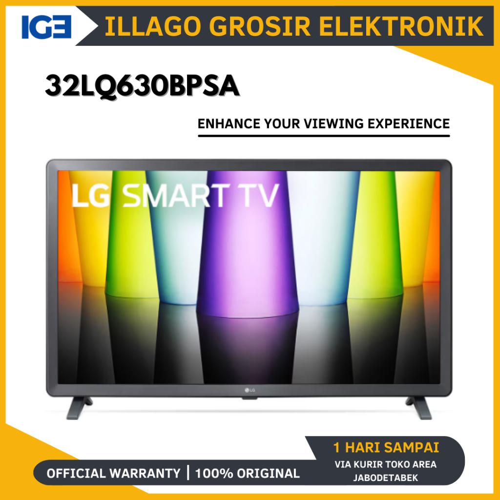 LG 32 INCH SMART FULL HD TV 32LQ630BPSA // LG TV 32LQ