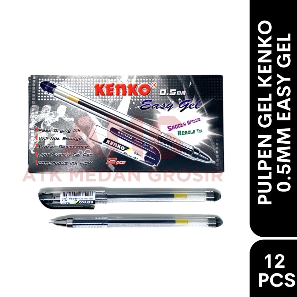 

KODE K93U PULPEN GEL KENKO BEST SELLER PER LUSIN