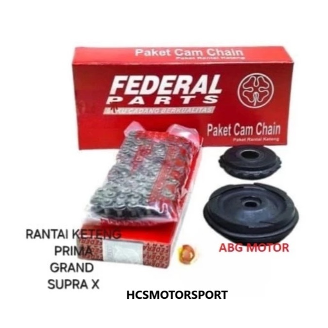 RANTAI KETENG TIMING PRIMA GRAND SUPRA X MERK FEDERAL PARTS ORI