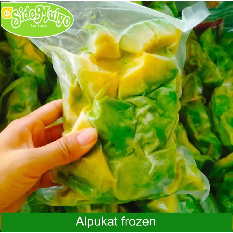 

Alpukat mentega lampung frozen beku fresh (500gr) | ud sidomulyo fresh