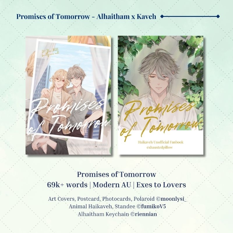 Promises of Tomorrow Haikaveh Novel Unofficial Fanbook Limited