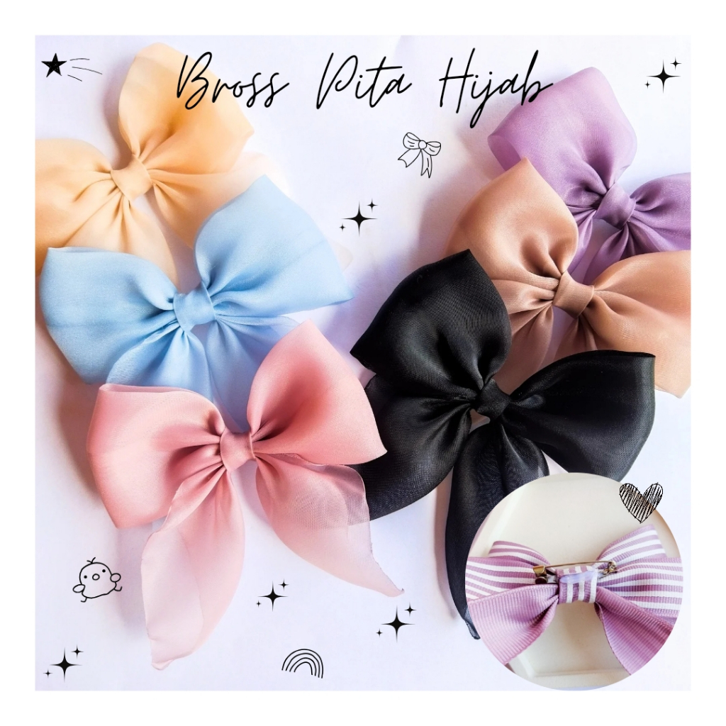 Bross Pita Hijab Bross Renda Peniti Hijab Viral