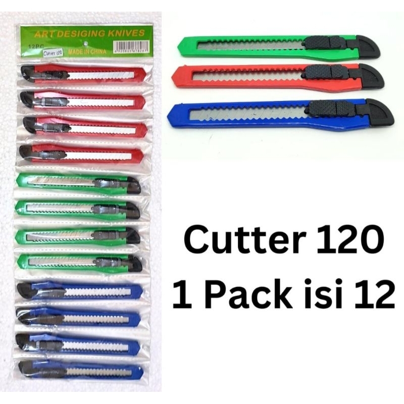 

Pisau Cutter kuter kater pisau 1 lusin (12pcs)