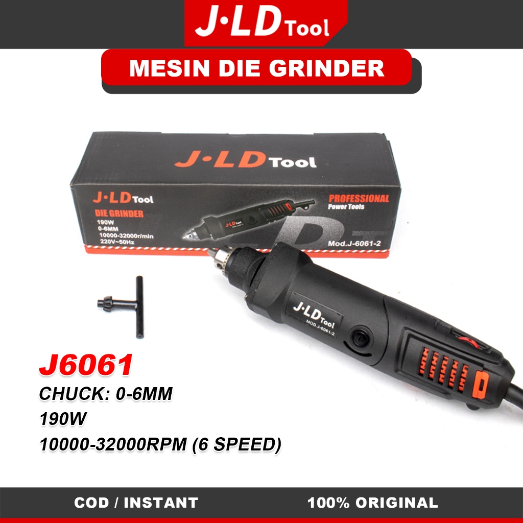 RB JLD 6mm Bor Ukir Grafir 190W mini Mini Grinder MESIN BOR TUNER set Mini Engraver Ukiran batu,