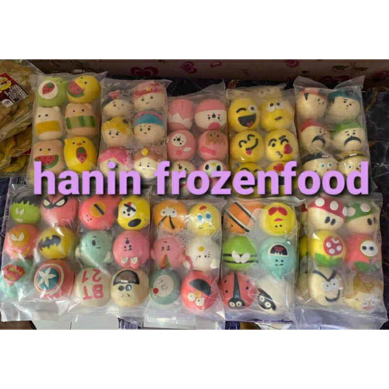 

Bakpao karakter gambar kartun