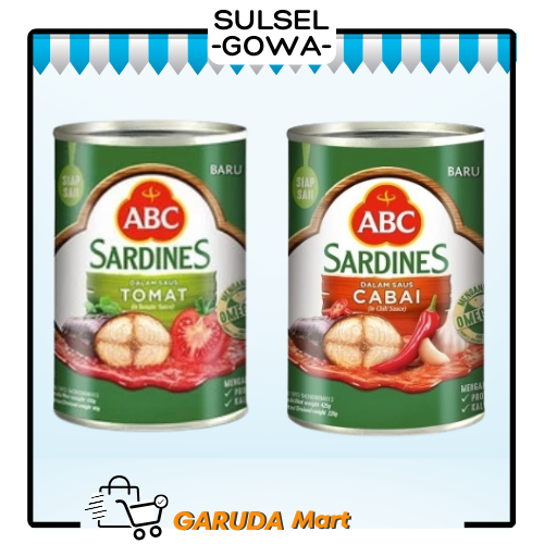 

ABC Sarden Saus Cabai & Tomat 425 g