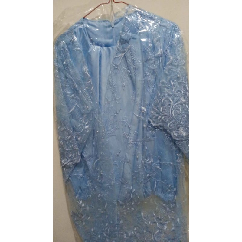 gamis brukat set outer