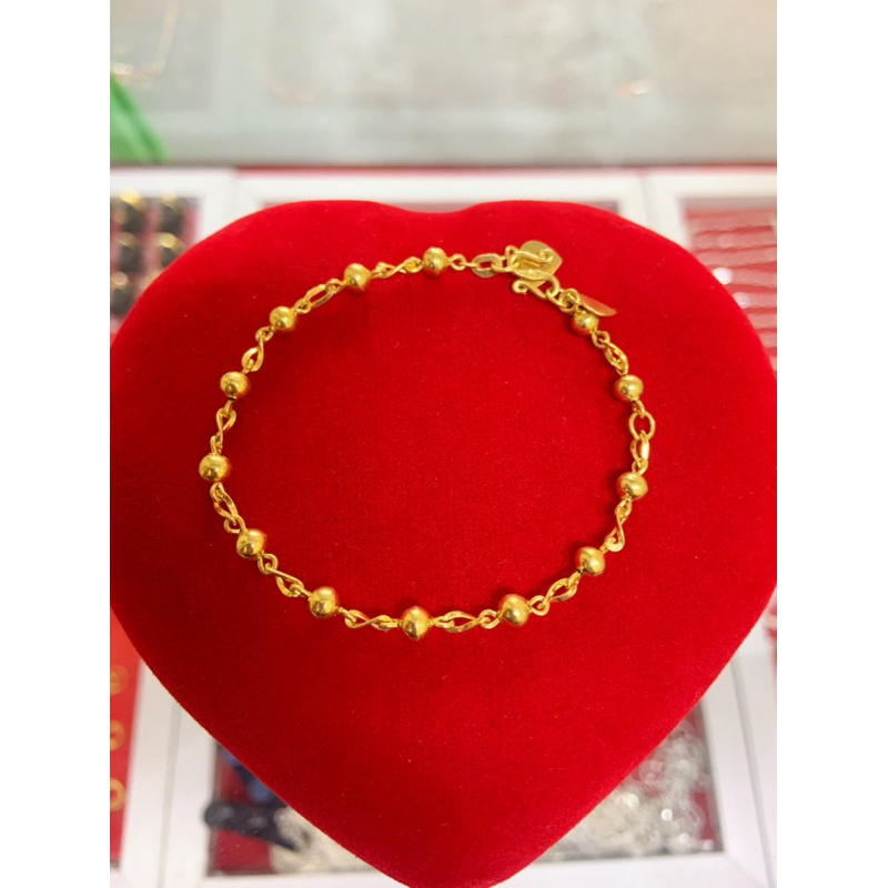 gelang boba 3 gram emas muda