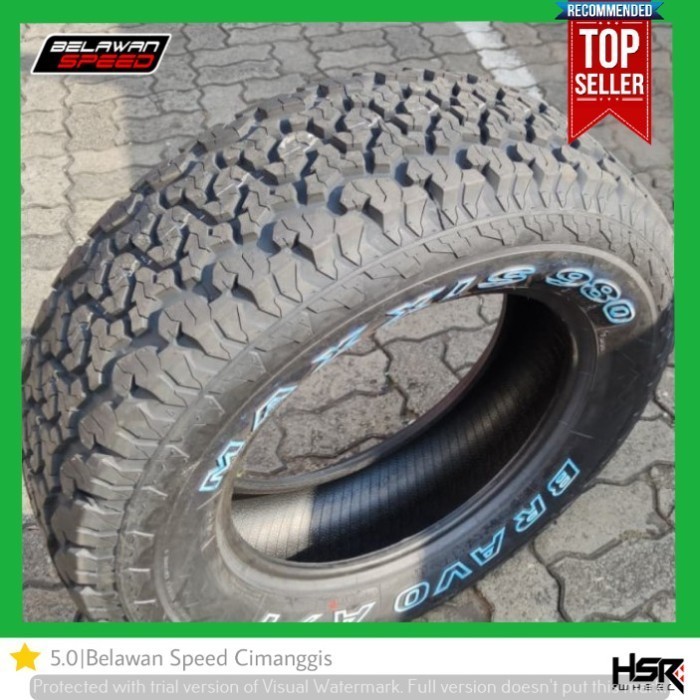 BAN MOBIL SEMI OFFROAD MAXXIS BRAVO AT980 RING 15 LT 215 75 R15 102S LT - belawan speed