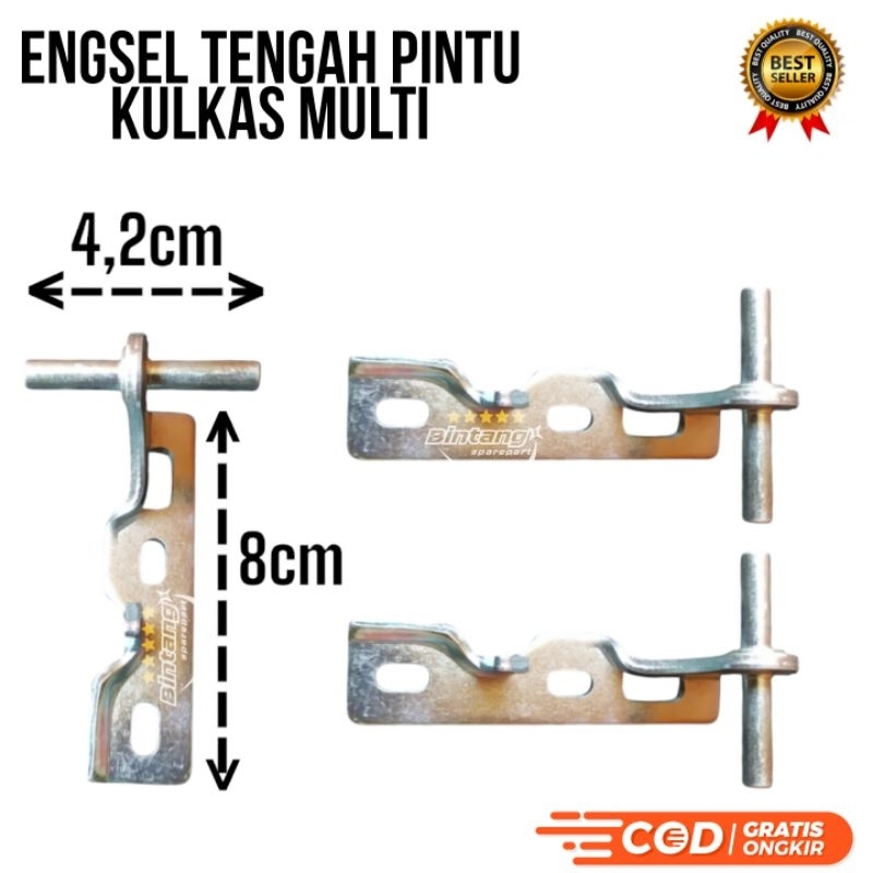 Engsel Pintu Kulkas Tengah Multi Toshiba Polytron DLL