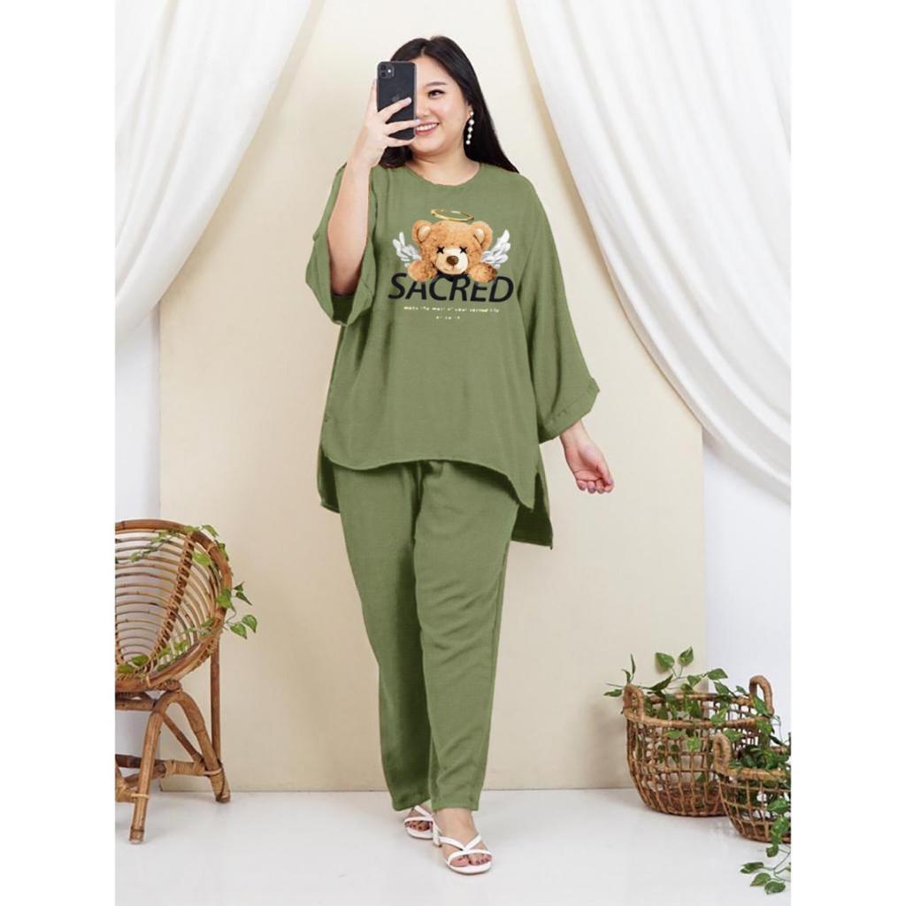 LIMITED ONE SET WANITA JUMBO LD 120 - 140 CM/SETELAN WANITA LD 120 CM/SET WANITA JUMBO