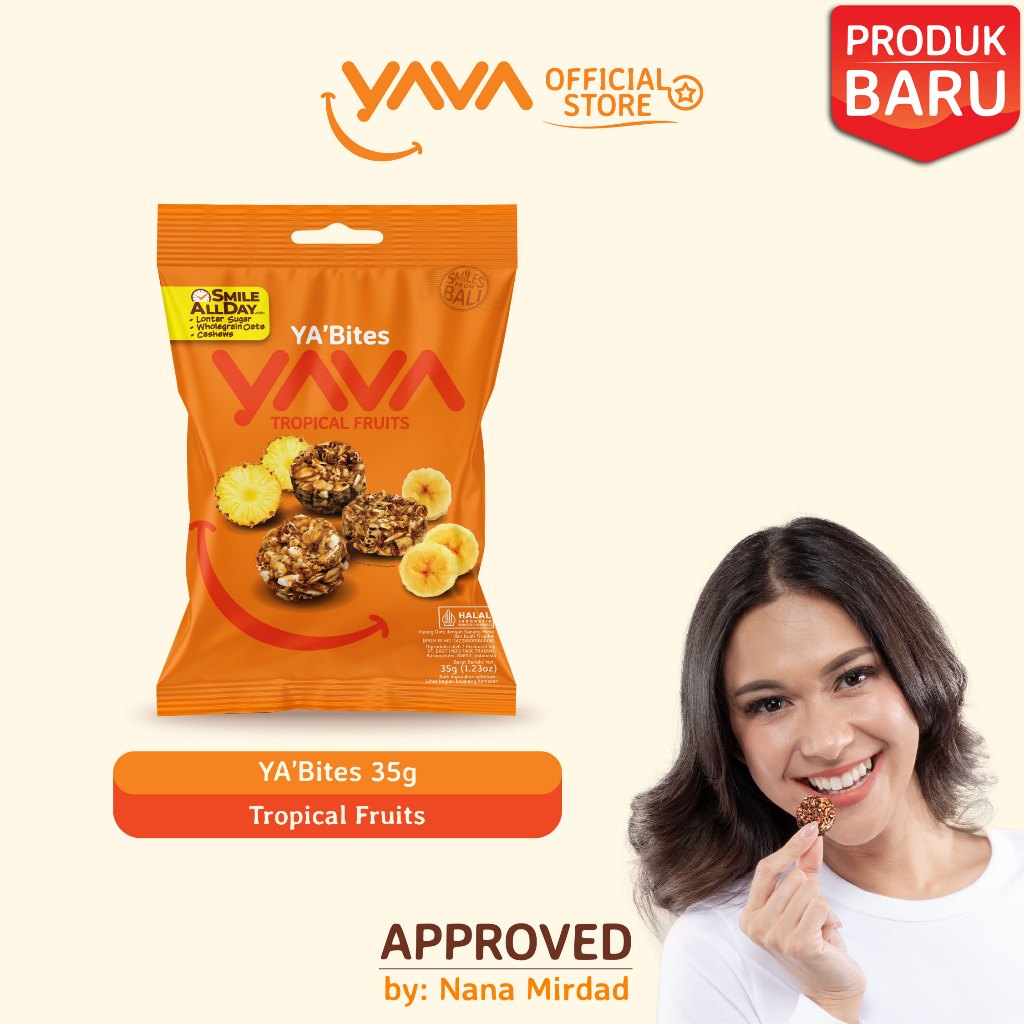 

YAVA YA'Bites Tropical Fruits 35g