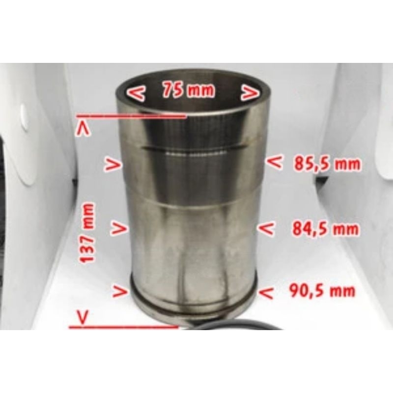Boring Cylinder Liner Yanmar Dalam 75MM