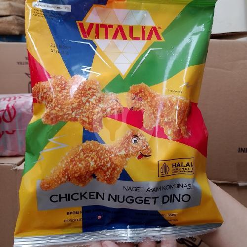 

VITALIA Chicken Nugget bentuk aneka Dino 350gm