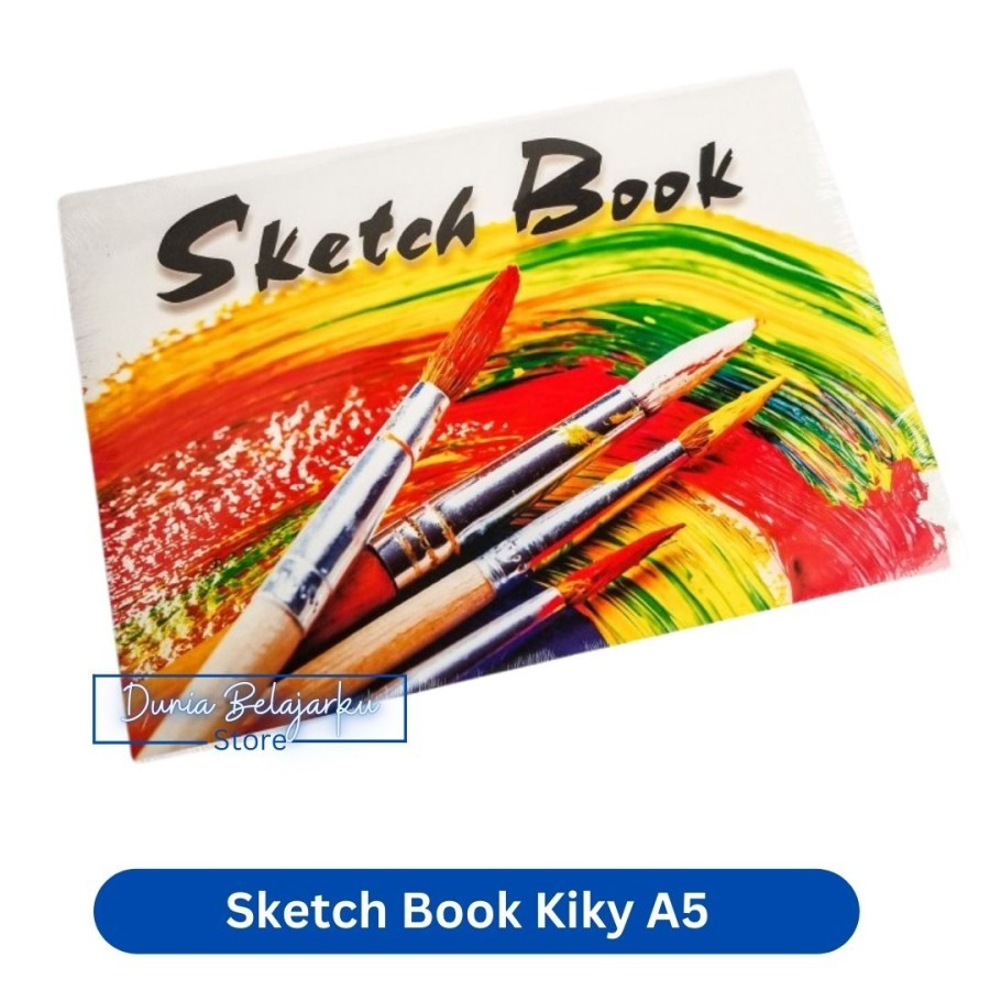 

Buku Sketsa Sketchbook Kiky Ukuran A5 Isi 50 Lembar