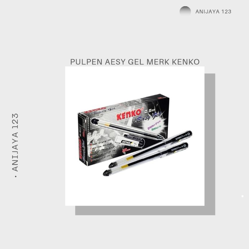 

Pulpen / Pena Kenko (Easy gel)