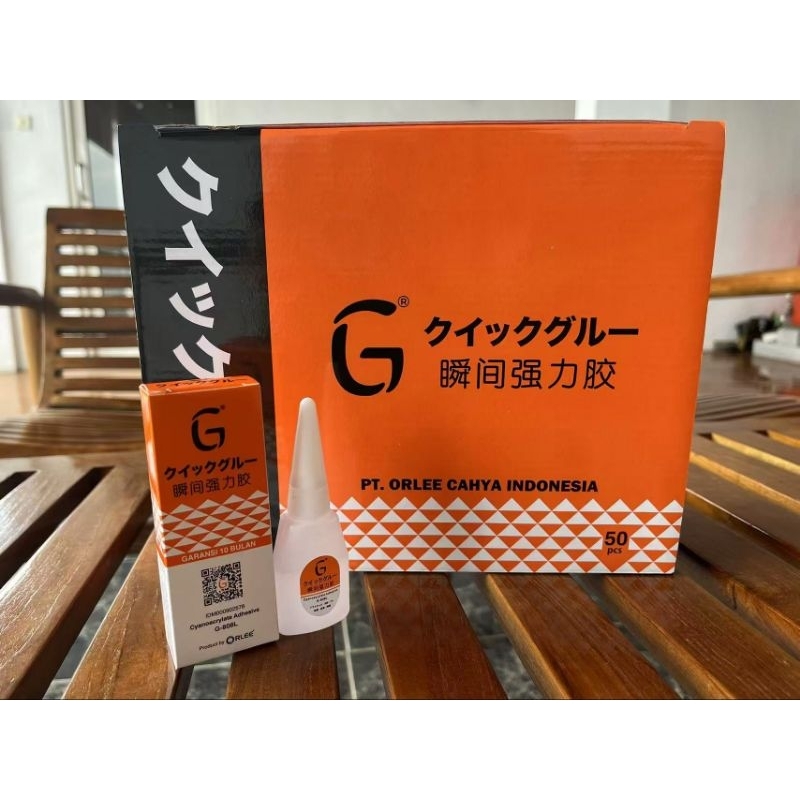 

（50 pcs）Lem G Korea Orlee Glue 100% Original Penjualan Langsung Pabrik